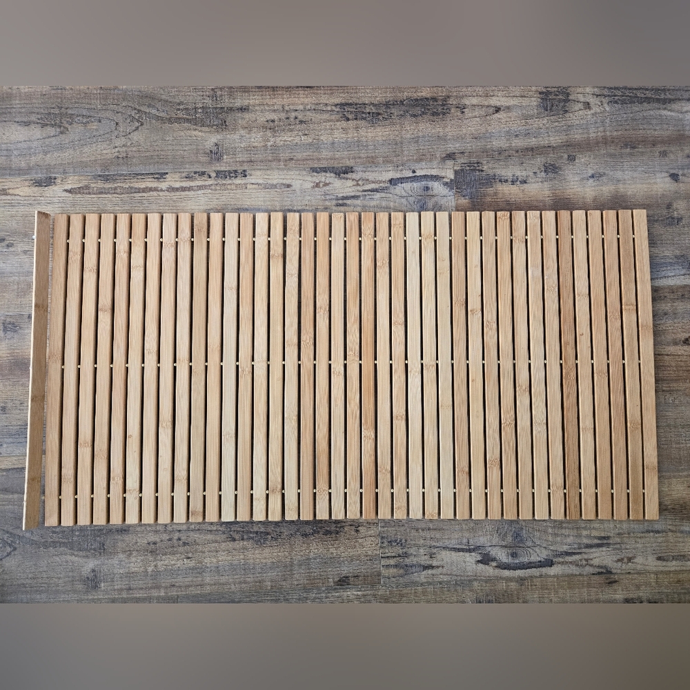 Natural Bamboo Bath Mat